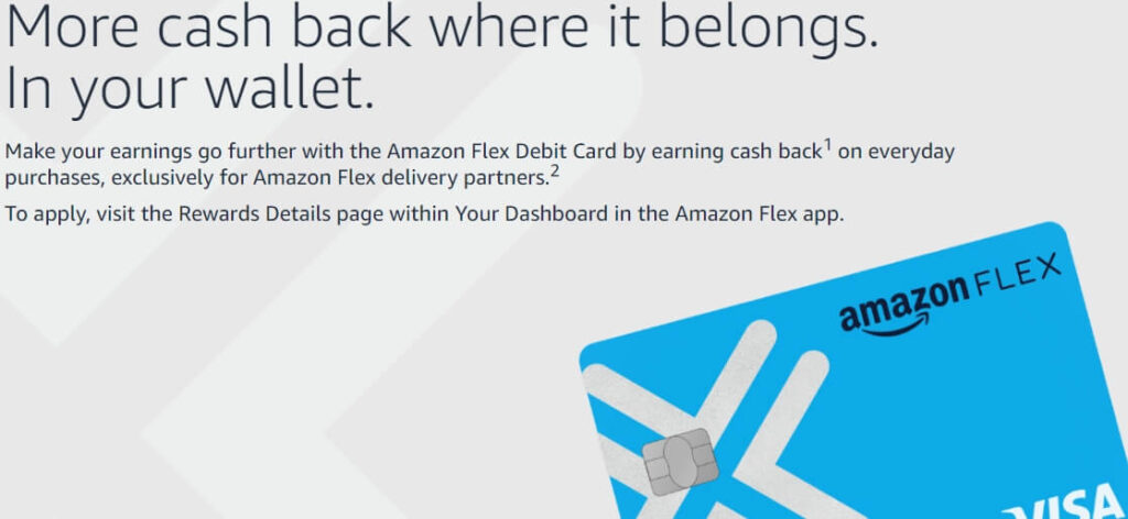 Amazon Flex Debit Card